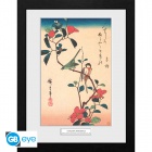 Hiroshige - Framed Print Japanese White-eye And Ti