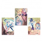 Muovitasku: Hatsune Miku - Clearfile 3-Pack Characters (A4)