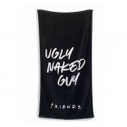 Pyyhe: Friends - Ugly Naked Guy (150x75cm)