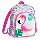 Flamingo Backpack Pink/White 41cm