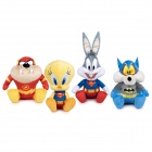 Pehmo: Warner Bros 100th Ann. Looney Tunes Superheroes, Assorted