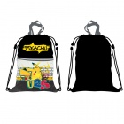Laukku: Pokemon - Pikachu Gym Bag, Black/White (45cm)