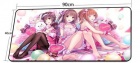 Hiirimatto: Anime Cute Pink Girls (90x40)