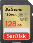 Sandisk: SDXC Extreme 128gb - 180mb/s UHS-I C10 V30 U3