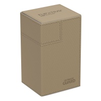 Ultimate Guard: Flip\'n\'tray Deck Case 80+ Standard Xenoskin Sand