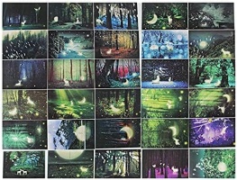 Postikortti: Dream - 30 Postcards (Glow-In-The-Dark)