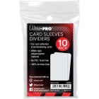 Ultra Pro: Semi-Rigid Card Divider - White (10kpl)