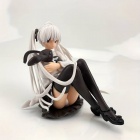 Figuuri: White Haired Anime Girl (Sitting, 9.5cm)