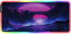 Hiirimatto: Extended RGB LED Mouse Pad - Night Desert (90x40cm)