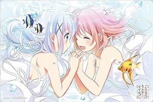 Pelimatto: Bushiroad - Is The Order A Rabbit Cocoa & Chino V2 Playmat (52x35cm)
