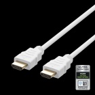 HDMI: Kaapeli Deltaco - 4K/8K Ultra High Speed Valkoinen (2m)