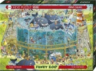 Palapeli: Funky Zoo - Ocean Habitat (1000)