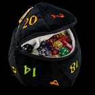 Noppapussi: D20 Plush Dice Bag (Rainbow)