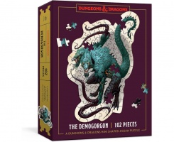 Dungeons & Dragons - Shaped Jigsaw Puzzle, The Demogorgon (102pcs)