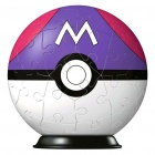 Palapeli: Pokemon - 3D Pokeballs, Master Ball (55 Pieces)
