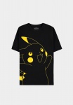 T-Paita: Pokemon - Pikachu (Black, Short Sleeved) (M)