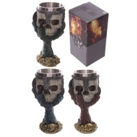 Dragons - Claw And Warrior Skull, Assorted Goblet