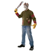 Asu: Friday The 13th Jason Adult Costume (T-paita+Maski)