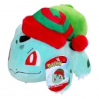 Pehmo: Pokmon - Winter Bulbasaur With Christmas Hat (20cm)
