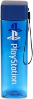 Juomapullo: Playstation - Shaped Water Bottle, Blue (500ml)