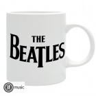 Muki: The Beatles - Logo, White (320ml)