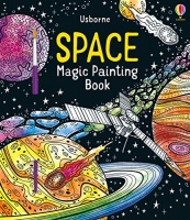 Vrityskirja: Space Magic Painting Book