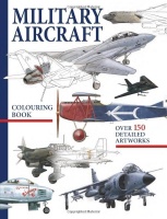 Värityskirja: Military Aircraft Colouring Book