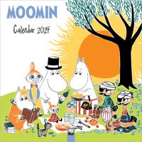 Kalenteri: Moomin Wall Calendar (2024) (Art Calendar)
