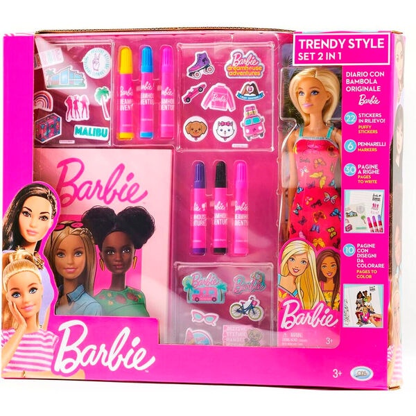 Barbie: Doll + Diary - 26.90e - Gadget + lelut - Puolenkuun Pelit pelikauppa