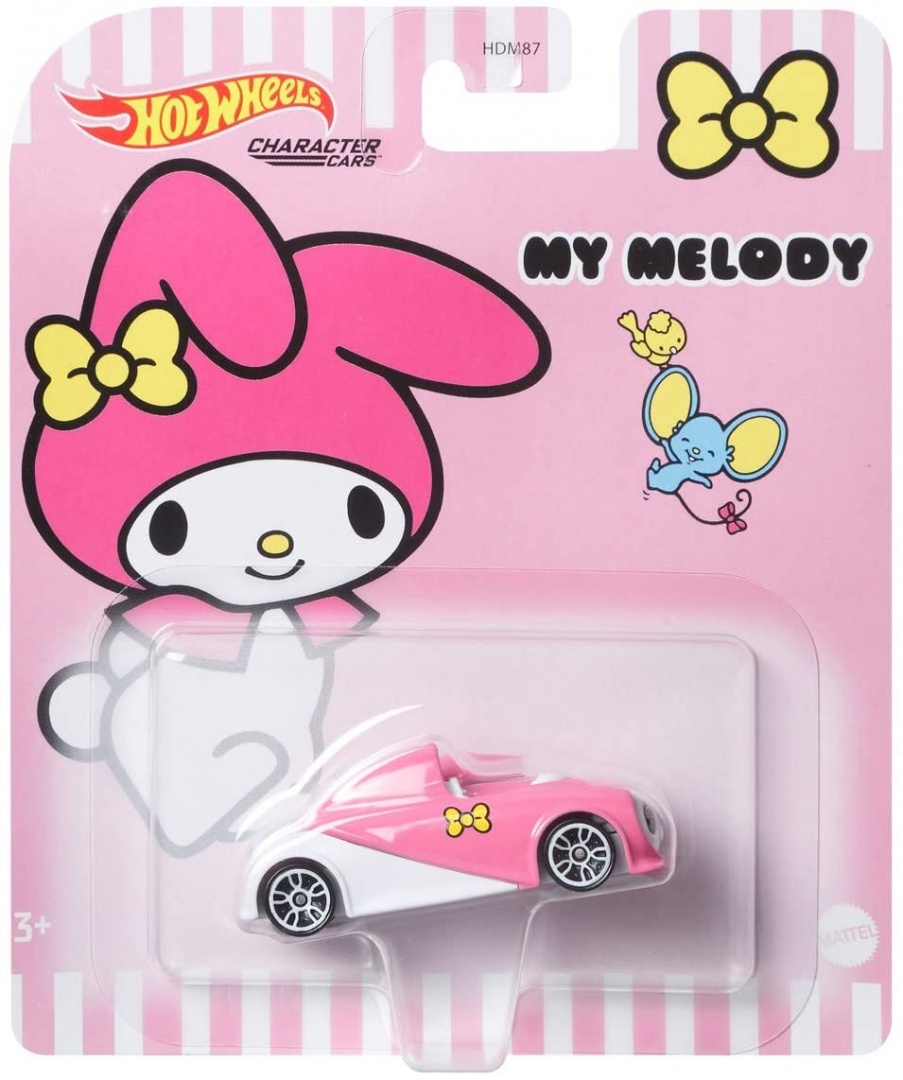 Hot Wheels: Sanrio Hello Kitty Series - My Melody - 12.90e - Gadget + lelut  - Puolenkuun Pelit pelikauppa