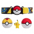 Pokemon: Clip 'N' Go - Poke Ball Belt Set Pikachu