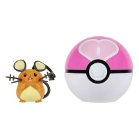 Pokemon: Clip\'n\'Go - Dedenne & Pokeball