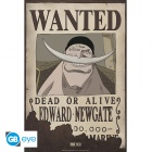 Juliste: One Piece - Wanted Edward Newgate (52x35)