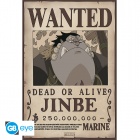 Juliste: One Piece - Wanted Jinbe (52x35)