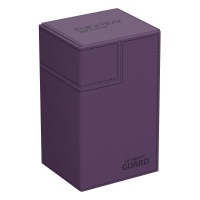 Ultimate Guard: Flip\'n\'tray 80 Xenoskin Monocolor Purple