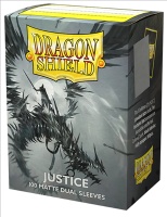 Dragon Shield: Standard Sleeves - Dual Matte Justice (100)