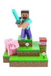 Minecraft Diorama Light Steve 30 Cm