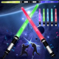 Valomiekka: Two-In-One Retractable Space Sword (Blue/Red)