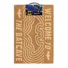 Batman (welcome To The Batcave) Embossed Coir Doormat