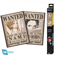 Juliste: One Piece - Set of 2 Nami & Robin (52x38cm)