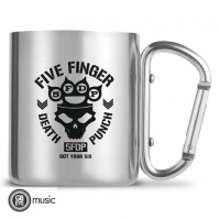 Muki: Five Finger Death Punch - Got Your Six Carabiner Mug (235ml)