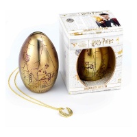 Harry Potter: Necklace With Pendant - Golden Egg With Gift Box