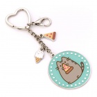 Avaimenper: Pusheen - Blue Pizza