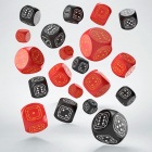 Dice Set: Fortress Compact - D6 Black & Red (20)