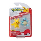 Figuuri: Pokemon Battle Figure - Winking Squirtle And Pikachu