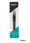 Vallejo Brush: definition set synthetic hair (4,0/3,0/2,0)