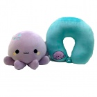 Adoramals Octopus Swapseazzz Travel Pillow  Plush Toy