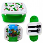 Minecraft Tnt Lunch Box  Cutlery