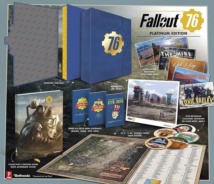 Fallout 76: Official Platinum Edition Guide (HC)