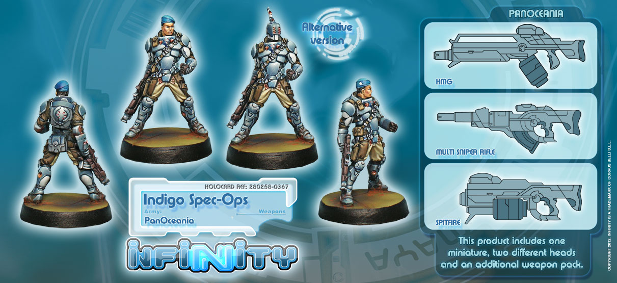 Infinity: PanOceania  Indigo Spec-Ops